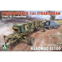 Stratenwerth 16t Strabokran 1944/45 Production + Hanomag SS100