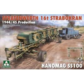 Stratenwerth 16t Strabokran 1944/45 Production + Hanomag SS100