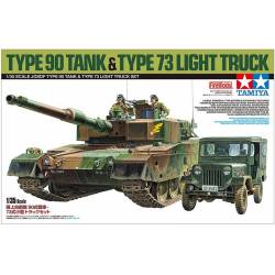 JGSDF Type 90 Tank & Type 73 Light Truck Set
