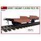 SOVIET RAILWAY FLATBED 16,5-18t