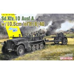 Sd.Kfz.10 Ausf.A + 10.5cm le.FH.18/40