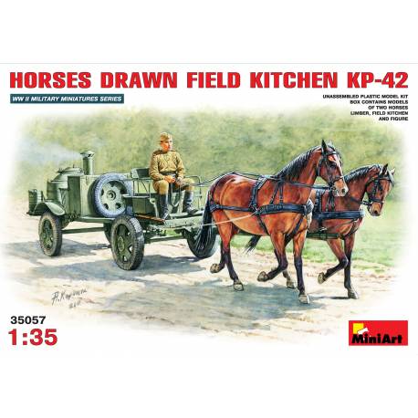 HORSES DRAWN FIELD KITCHEN KP-42 