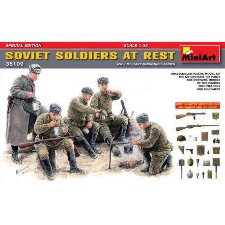 SOVIET SOLDIERS AT REST SPECIAL EDITION