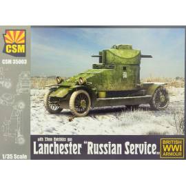 Lanchester Russian Service with 37mm Hotchkiss gun