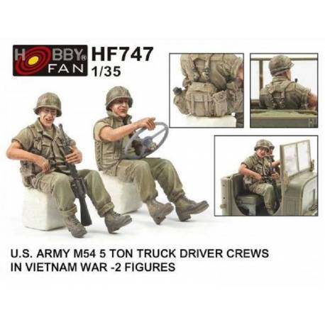 U.S. ARMY M54 5Ton TRUCK DRIVER CREWS IN VIETNAM WAR