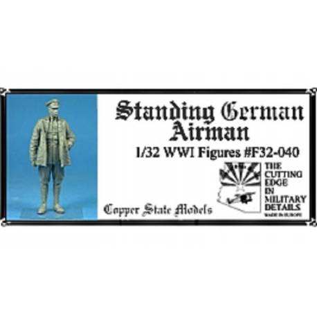 Standing German Airman