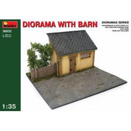 DIORAMA WITH BARN