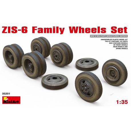 ZIS-6 Family WHEELS SET