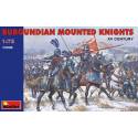 BURGUNDIAN MOUNTED KNIGHTS XV CENTURY