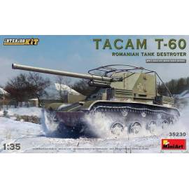 TACAM T-60 ROMANIAN TANK DESTROYER. INTERIOR KIT