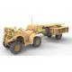 British Army ATV Quad Bike and Trailer w/Soldier