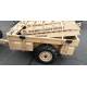 British Army ATV Quad Bike and Trailer w/Soldier