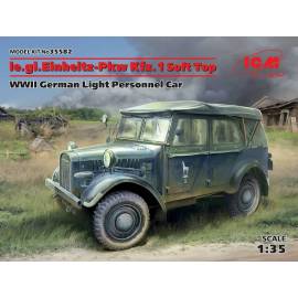 le.gl.Einheitz-Pkw Kfz.1 Soft Top WWII German Light Personnel Car