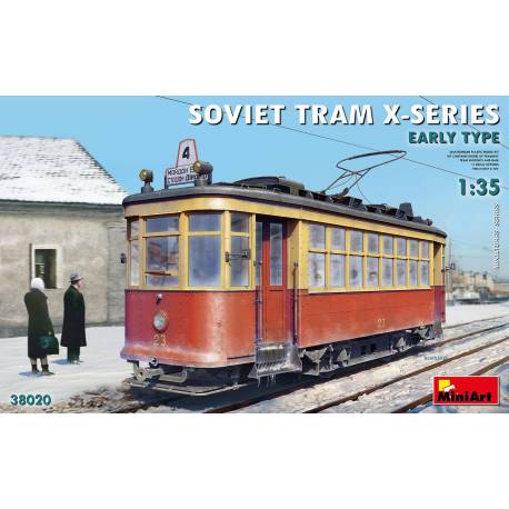 SOVIET TRAM X-SERIES. EARLY TYPE