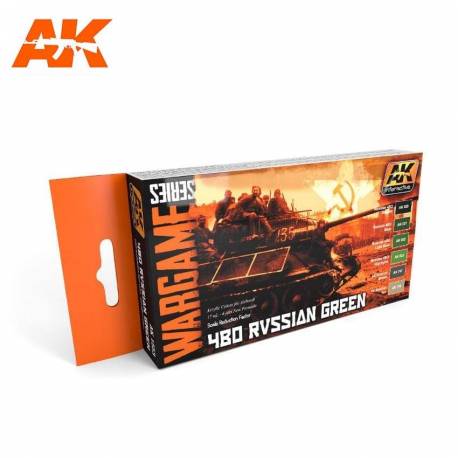 4BO RUSSIAN GREEN SET (WARGAME SERIES)