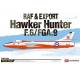 RAF & Export Hawker Hunter F.6/FGA.9|ACADEMY|12312|1:48