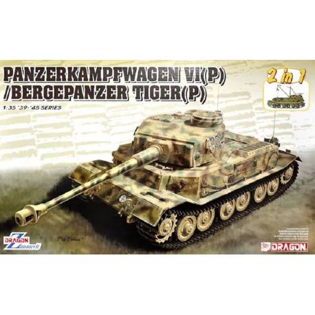 Panzerkampfwagen VI(P) / Bergepanzer Tiger(P) - (2 in 1)