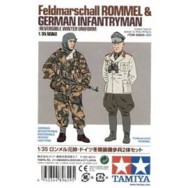 Feldmarschall ROMMEL et German Infantryman 