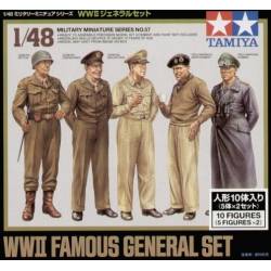 WWII Famous General set 1/48ème 