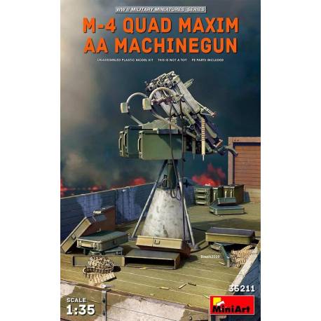 M-4 QUAD MAXIM AA MACHINEGUN