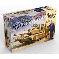 U.S. Main Battle Tank M1A2 Abrams Tusk I/Tusk II Christmas Edition