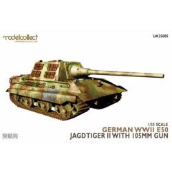 German WWII E50 Jagdtiger II with 105mm gun