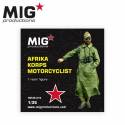 Afrika korps motorcyclist