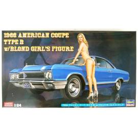 1966 American Coupe Type B w / Blond Girls Figure