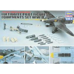 Luftwaffe Pilot Figures & Equipments Set W.W.II