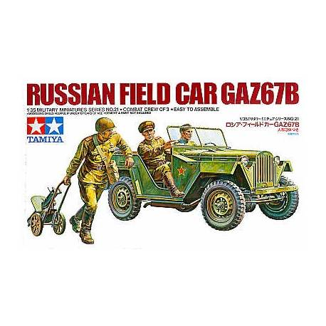 Russian Field Car GAZ67B w/Figures 