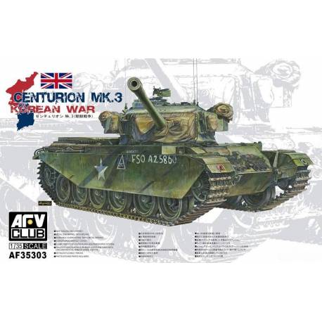 Maquette char Centurion Mk.3 Korean War|AFV CLUB|35303|1:35