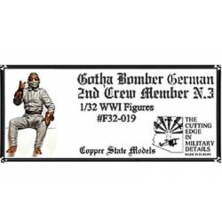 German Gotha Bomber 2nd Crew Member N.3