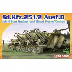 German Sd.Kfz.251 Ausf.D mit 28cm Rocket and Steel Frame Crates 