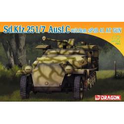 Sd.Kfz.251/7 Ausf.C w/2.8cm sPzB 41 AT Gun 
