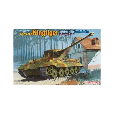 Sd.Kfz.182 Kingtiger Henschel Turret Last Production w/Transport Track 