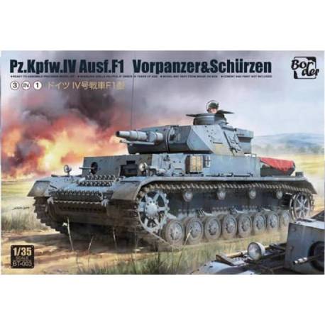 PZ.KPFW.IV AUSF.F1 VORPANZER&SCHÜRZEN. (3 IN 1)