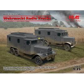 Wehrmacht Radio Trucks (Henschel 33D1 Kfz.72, Krupp L3H163 Kfz.72)