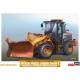 Hitachi Wheel Loader ZW100-6 Multiplow (Snowplow) Working Machine