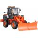 Hitachi Wheel Loader ZW100-6 Multiplow (Snowplow) Working Machine