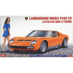 Lamborghini Miura P400 SV w/Italian Girls Figure