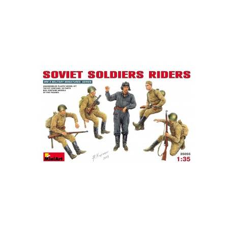 SOVIET SOLDIERS RIDERS 