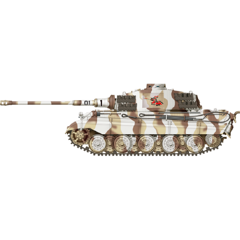 PzKpfwg. VI Ausf.B Tiger II Sd.Kfz.182 - S.Pz.Abt.505 DAS WERK 35013 1 ...