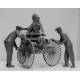 Benz Patent-Motorwagen 1886 with Mrs. Benz & Sons