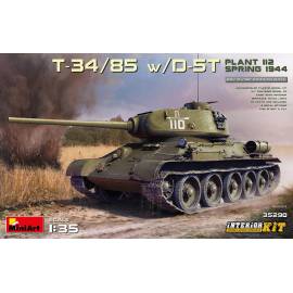 T-34/85 w/D-5T. PLANT 112. SPRING 1944. INTERIOR KIT