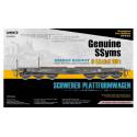 Geniune SSyms - German Railway SCHWERER PLATTFORMWAGEN 6-Axle 80ton