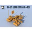 Spark mine roller