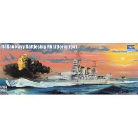 Italian Navy Battleship RN Littorio 1941