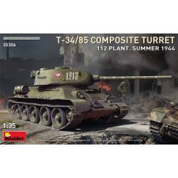 TOURELLE COMPOSITE T-34/85. 112 USINE. ÉTÉ 1944