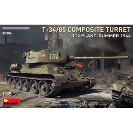 Maquette char T-34/85 COMPOSITE TURRET 112 PLANT. SUMMER 1944|MiniArt|35306|1:35 