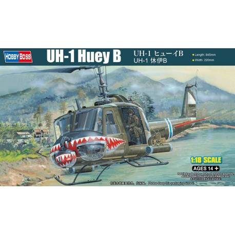 UH-1 Huey B HOBBY BOSS 81806 1/18ème Maquette Char Promo